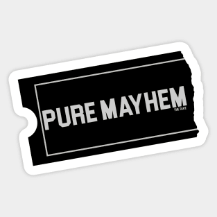 Pure Mayhem Card Sticker